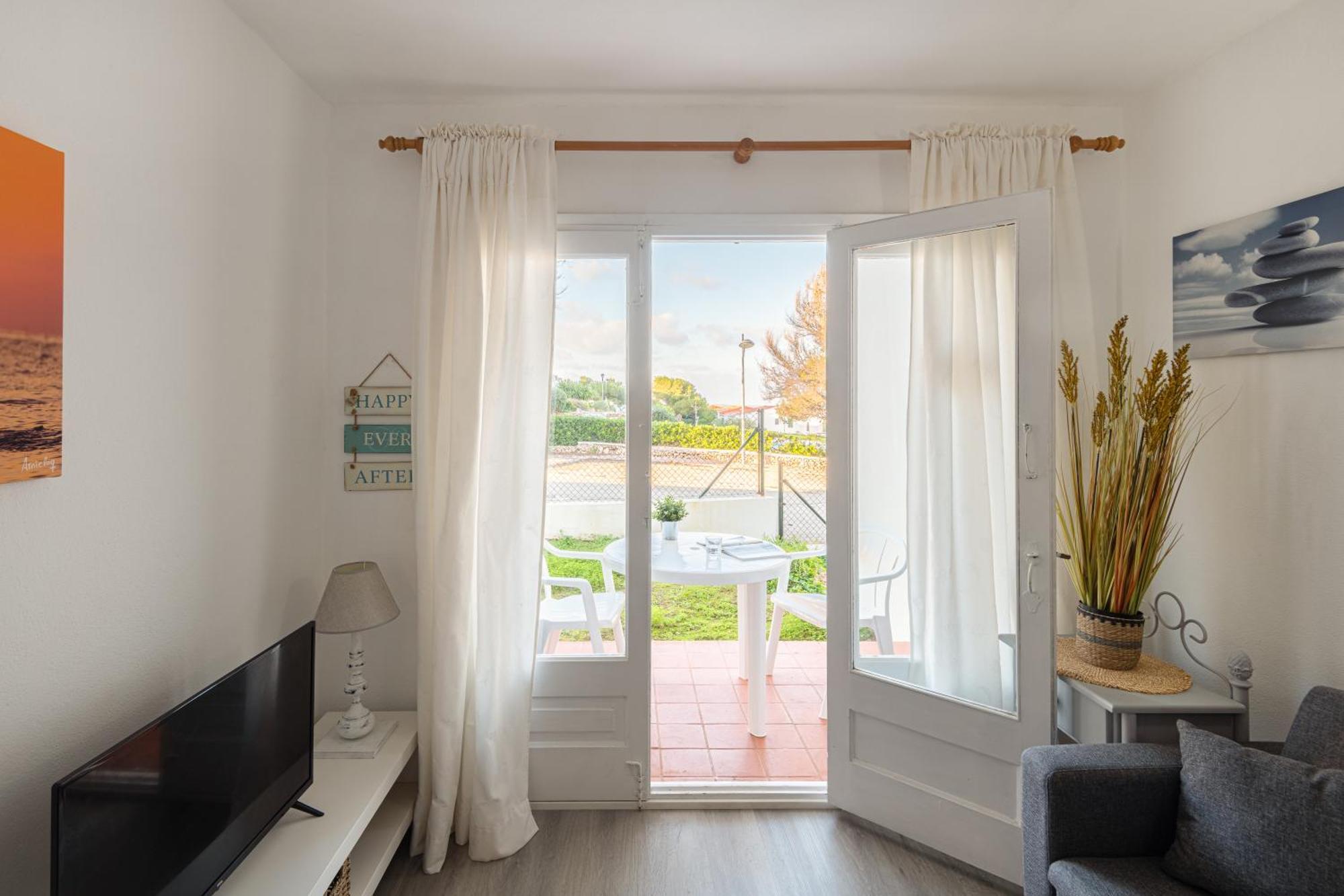 Appartement Menorca Sol Isla à Arenal d'en Castell Extérieur photo